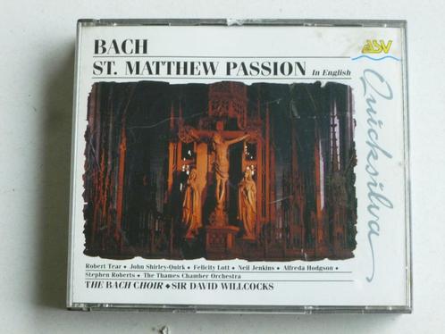 Bach - St. Matthew Passion / Sir David Willcocks (3 CD), Cd's en Dvd's, Cd's | Klassiek, Verzenden