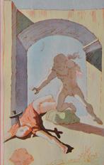 Salvador Dali (1904-1989) - Lassassinat, Antiek en Kunst