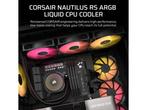 CORSAIR NAUTILUS 360 RS ARGB - CPU Vloeistofkoeler - 360 mm, Verzenden, Zo goed als nieuw
