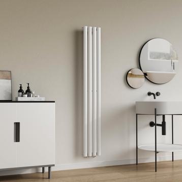 [neu.haus] Designradiator Nore 160x24x5,6 cm wit beschikbaar voor biedingen