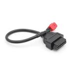 Euro-V 6-pins OBD – 16-pins OBD2 Verloopkabel | Motorfiets, Verzenden, Nieuw