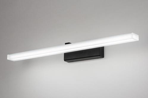 Rietveld Wandlampen - Wit, Zwart - Kunststof, Huis en Inrichting, Lampen | Wandlampen, Verzenden