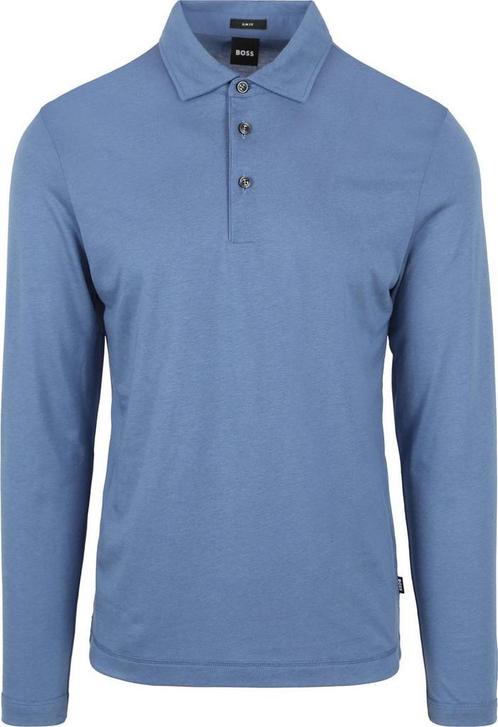 BOSS Pleins 24 Poloshirt Blauw maat XL Heren, Kleding | Heren, Polo's, Blauw, Nieuw, Maat 56/58 (XL), Verzenden