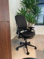 Zwarte Steelcase Leap bureaustoel, nieuwste versie, Verzenden, Zwart, Zo goed als nieuw, Bureaustoel