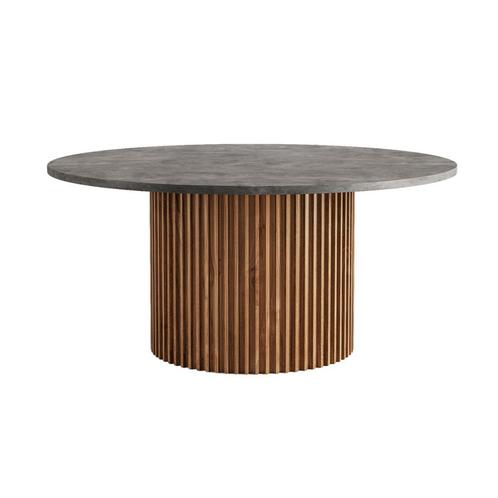 *WOONWINKEL* Tower Living Palazzo Ronde Eettafel Teakhout 15, Huis en Inrichting, Tafels | Eettafels, Nieuw, Verzenden