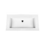 Wastafel Boss & Wessing Zonder Kraangat 45.5x77 cm Solid, Doe-het-zelf en Verbouw, Sanitair, Ophalen of Verzenden, Nieuw