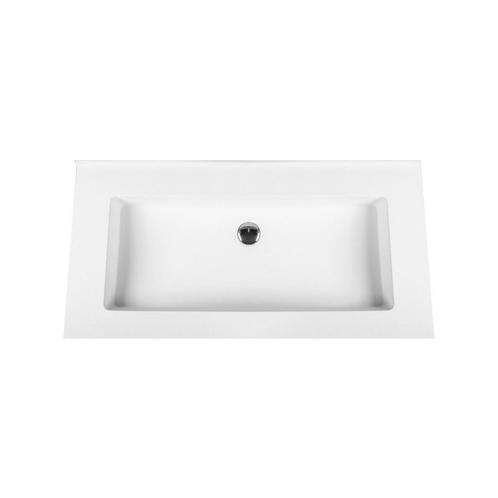 Wastafel Boss & Wessing Zonder Kraangat 45.5x77 cm Solid, Doe-het-zelf en Verbouw, Sanitair, Ophalen of Verzenden
