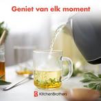 2dekans | KitchenBrothers Waterkoker - Elektrisch - 1,7L -, Witgoed en Apparatuur, Waterkokers, Ophalen of Verzenden, Zo goed als nieuw