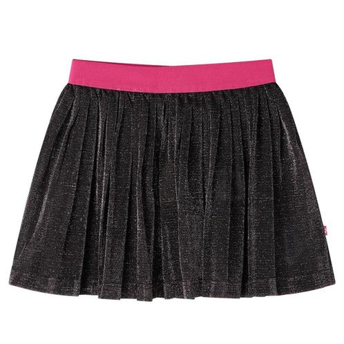 vidaXL Kinderrokje geplooid met glitters 116 marineblauw, Kinderen en Baby's, Kinderkleding | Overige, Nieuw, Verzenden