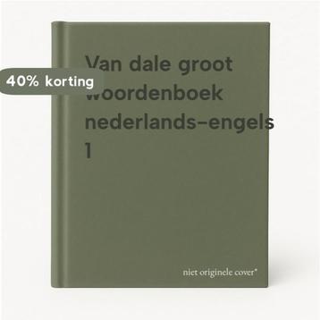Van dale groot woordenboek nederlands-engels 1 9789066481732 beschikbaar voor biedingen