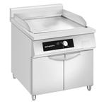 GGM Gastro | Inductie bakplaat - 10 kW - Glad | IDGB800 |, Verzenden, Nieuw