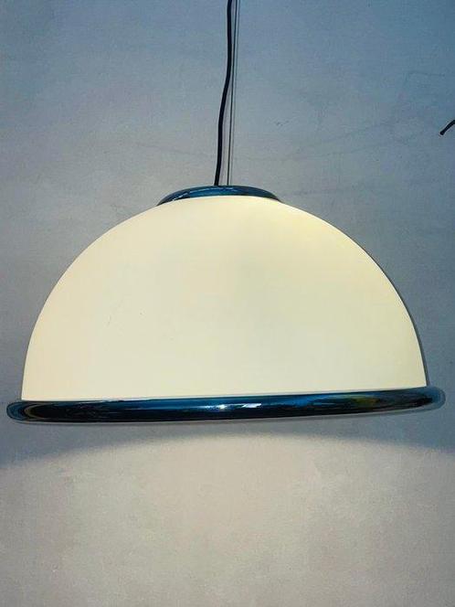 Kroonluchter - Kunstfontein - Glas, Metaal, Antiek en Kunst, Antiek | Lampen