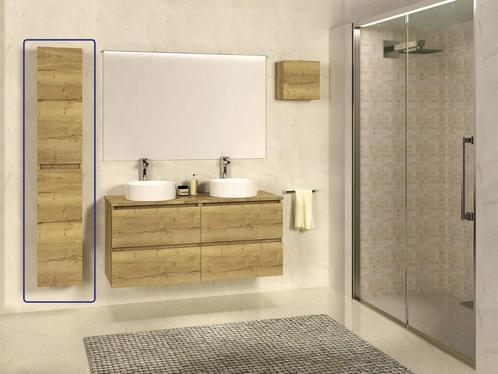 SEPHIA kolomkast 140x30x25 nature, Huis en Inrichting, Badkamer | Badkamermeubels, Nieuw, Verzenden