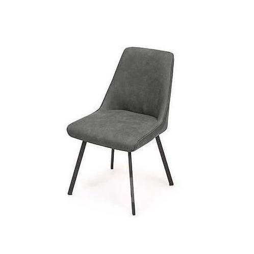 Eetkamerstoel Medemblik - eetkamerstoelen - Antraciet, Huis en Inrichting, Stoelen, Grijs, Nieuw, Stof