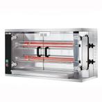 GGM Gastro | Kippengrill op gas - 9,4kW - met 2 spiesen voor, Verzenden