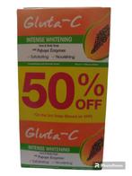Gluta-C skin intense whitening papaya zeep, 3 x 55 gram, Ophalen of Verzenden, Nieuw