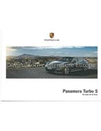 2015 PORSCHE PANAMERA TURBO S HARDCOVER BROCHURE FRANS, Boeken, Auto's | Folders en Tijdschriften, Nieuw, Porsche, Author