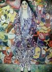 Gustav Klimt (after) - Mujer y Samurais de Japon- licensed