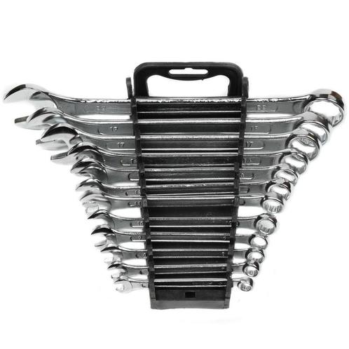Benson 12-delige ring- en steeksleutelset - 6 tot 22 mm -..., Doe-het-zelf en Verbouw, Gereedschap | Handgereedschap, Nieuw, Ophalen of Verzenden