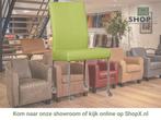 Leren eetkamerstoel Comfort met wieltjes - Toledo Lime, Huis en Inrichting, Stoelen, Overige kleuren, Nieuw, Leer, Ophalen of Verzenden