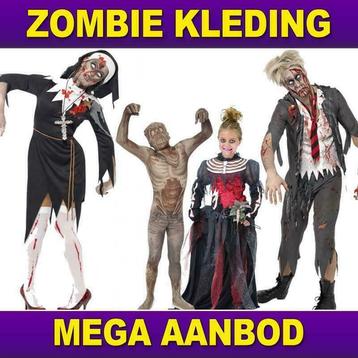 Mega aanbod zombie kostuums - Halloween zombie kostuums beschikbaar voor biedingen