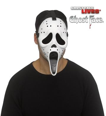 Ghost Face® Hockey Masker - Wit beschikbaar voor biedingen