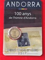 Andorra. 2 Euro 2017 Hino de Andorra + Pirenéus (2, Postzegels en Munten, Munten | Europa | Euromunten