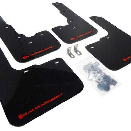 Rally Armor 13-16 Dodge Dart Black UR Mud Flap w/ Red Logo -, Auto-onderdelen, Carrosserie en Plaatwerk, Ophalen of Verzenden