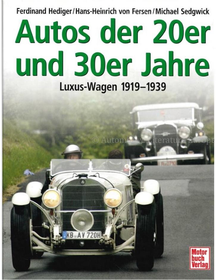 AUTOS DER 20er UND 30er JAHRE, LUXUS-WAGEN 1919-1939, Boeken, Auto's | Boeken