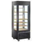 Diamond Wijnkoelvitrine | 440L | Zwart | 1 Zone | Geforceerd, Witgoed en Apparatuur, Koelkasten en IJskasten, Ophalen of Verzenden