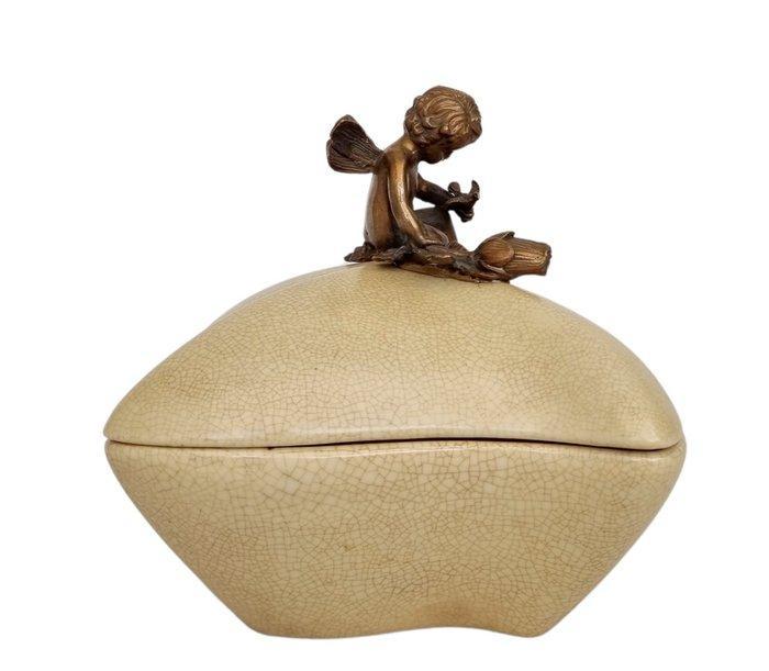 Sieradendoos - Brons, Porselein, Antiek en Kunst, Curiosa en Brocante