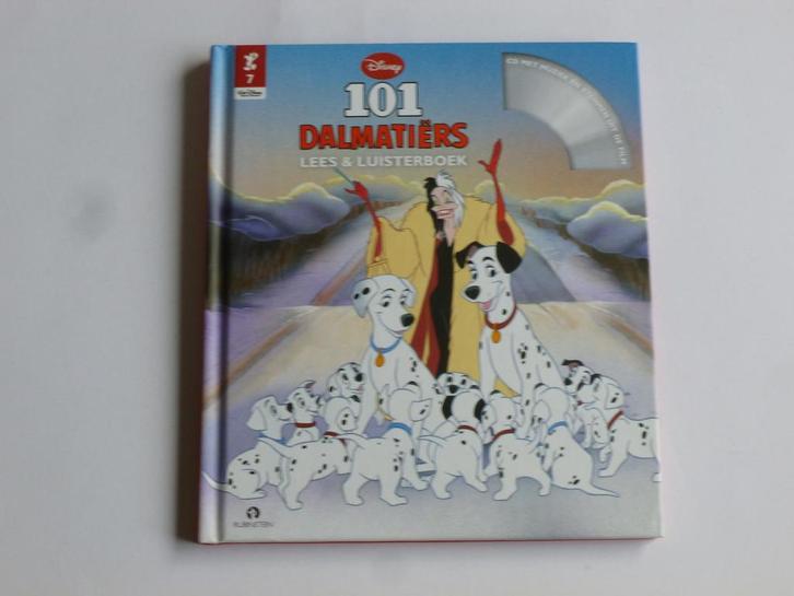 101 Dalmatiërs - Lees & Luisterboek (CD + Boek) disney, Cd's en Dvd's, Cd's | Kinderen en Jeugd, Zo goed als nieuw, Verzenden