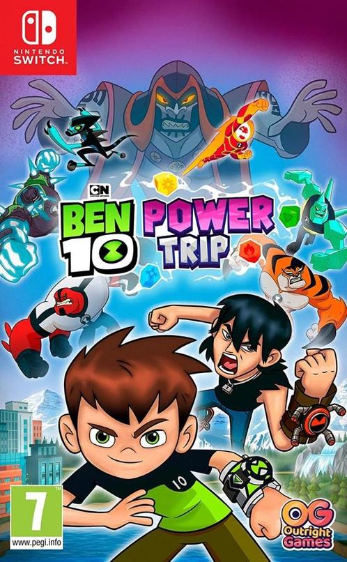 Ben 10 Power Trip (Nintendo Switch), Spelcomputers en Games, Games | Nintendo Switch, Gebruikt, Vanaf 3 jaar, Verzenden