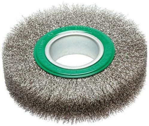 Ronde Borstel 200mm RVS 50mm Montagegat, Doe-het-zelf en Verbouw, Overige Doe-het-zelf en Verbouw, Nieuw, Verzenden