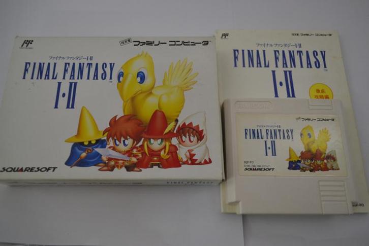 Final Fantasy I . II (FAMICOM), Spelcomputers en Games, Spelcomputers | Nintendo NES, Zo goed als nieuw, Verzenden