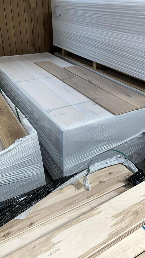Restpartij visgraat vloer Stuntprijs, Doe-het-zelf en Verbouw, Vloerdelen en Plavuizen, Nieuw, 10 m² of meer, 10 tot 30 cm, Hout