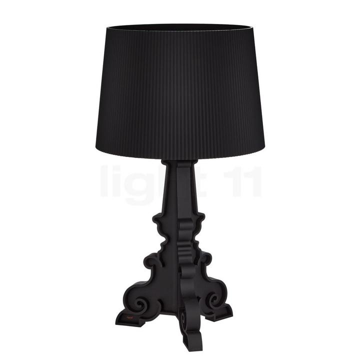Kartell Bourgie, zwart mat (Tafellampen, Binnenlampen), Huis en Inrichting, Lampen | Tafellampen, Nieuw, Verzenden