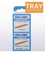 STIM-U-DENT ORIGINAL TANDENSTOKERS TRAY 72 X 4 X 25 STUKS, Verzenden, Nieuw