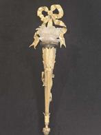Wandkandelaar - Verguld brons - Overwinningstorch - 64 cm, Antiek en Kunst