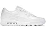 Nike Air Max 90 Leather Triple White - Maat 45.5 EU, Kleding | Heren, Schoenen, Ophalen of Verzenden, Nieuw, Nike