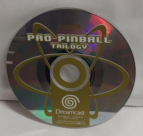 Pro Pinball Trilogy game only (Sega Dreamcast tweedehands, Spelcomputers en Games, Games | Sega, Zo goed als nieuw, Ophalen of Verzenden