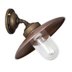 Landes Stallamp Schuin Brons/Koper Buitenverlichting, Tuin en Terras, Buitenverlichting, Verzenden, Nieuw