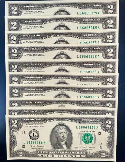 Verenigde Staten van Amerika. - 20 x 2 Dollars - 2017 A -, Postzegels en Munten, Munten | Nederland