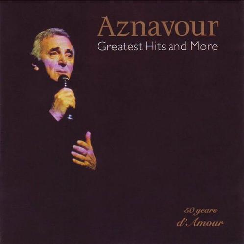 cd - Charles Aznavour - Greatest Hits And More, Cd's en Dvd's, Cd's | Overige Cd's, Zo goed als nieuw, Verzenden