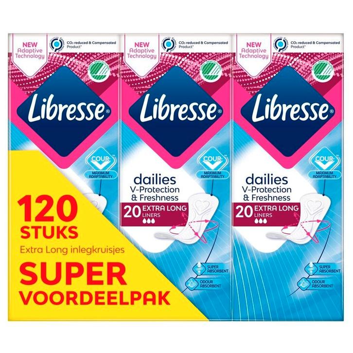 Libresse Dailies V-Protection & Freshness Extra Long, Diversen, Overige Diversen, Nieuw, Verzenden