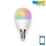 Kogellamp E14 WiFi RGB+CCT 3000K-6500K | RGB - warmwit - dag, Verzenden, Nieuw