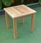 A-Kwaliteit AB Grade Teak Teakhout Bijzettafel 50x50x50