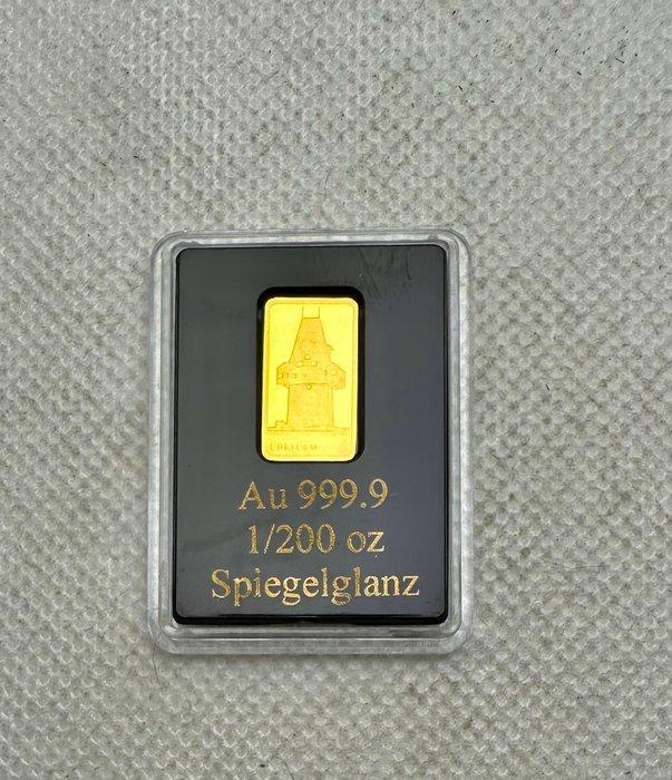 Oostenrijk. Gold bar Uhrturm , oro , 1/200 Oz (.999) Proof,, Postzegels en Munten, Munten | Europa | Niet-Euromunten