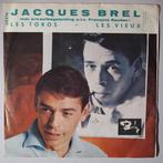 Jacques Brel - Les vieux / Les toros - Single, Cd's en Dvd's, Vinyl Singles, Gebruikt, 7 inch, Pop, Single