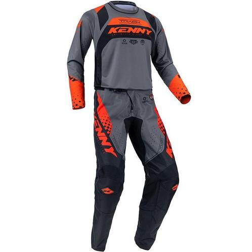 Kinder Crosspak Kenny Track Oranje / Grijs - MAAT 22 / XXXS, Motoren, Kleding | Motorkleding, Kinderen, Nieuw met kaartje, Motorcrosskleding